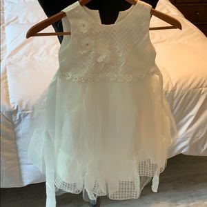 Girls white dress